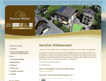 Tablet Screenshot of pension-muehle.at